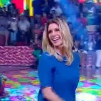 Leticia Spiller cai no samba no 'Esquenta' e é destaque no Twitter: 'Gata, diva'