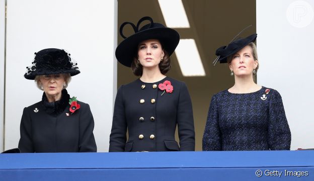 Kate Middleton havia usado o mesmo casaco em 2017, quando estava grávida de Louis