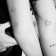 Sasha e João Figueiredo fizeram uma tatuagem juntos