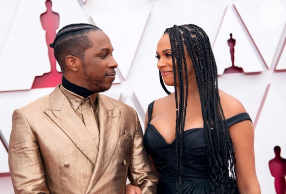 Cabelo afro no Oscar 2021: Leslie Odom Jr. e Nicolette Robinson valorizaram madeixas naturais em penteados com tranças