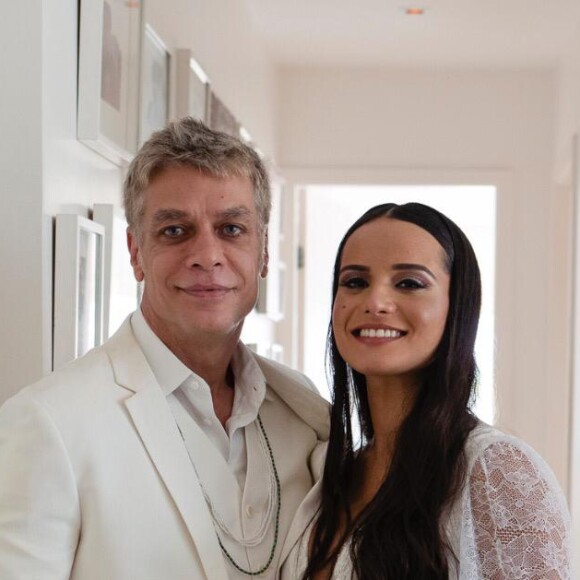 Casamento de Fábio Assunção e Ana Verena foi cerimônia intimista em outubro de 2020