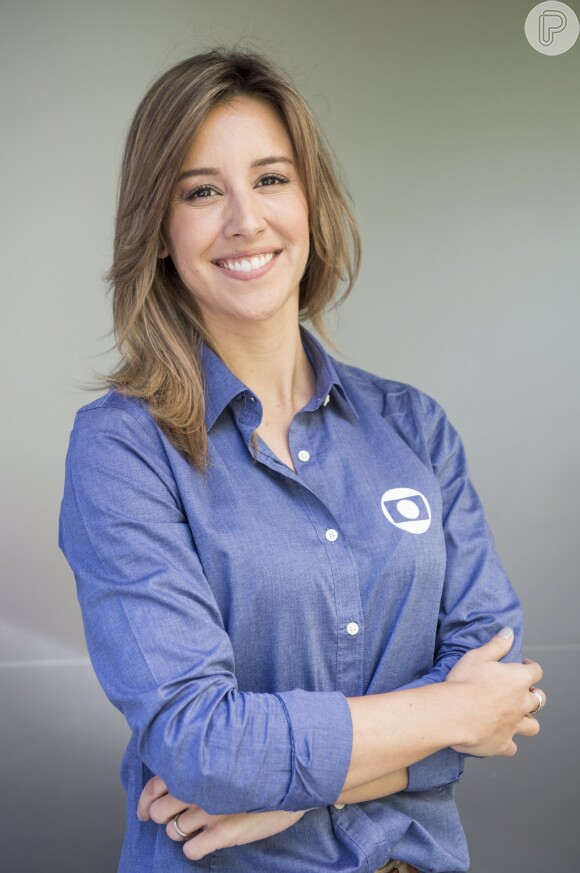 Foto: Cristiane Dias é apresentadora do 'Globo Esporte' - Purepeople