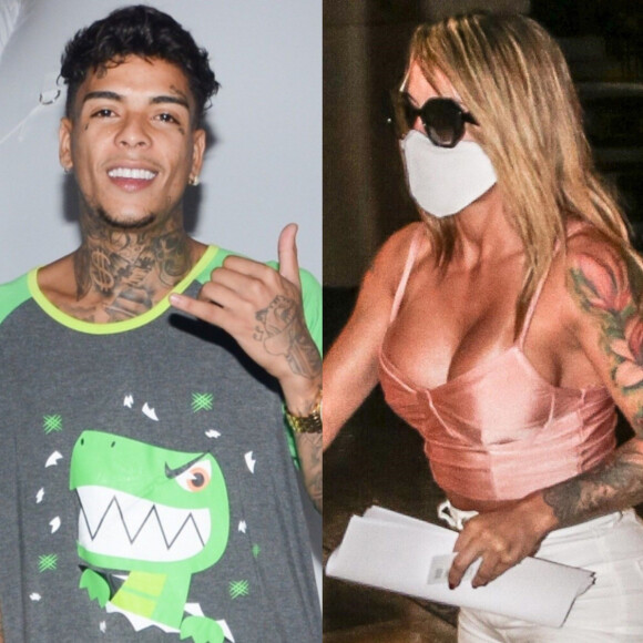 Bianca Dominguez, acompanhante de MC Kevin no dia da morte, afirmou que os amigos do funkeiro o assustaram sobre a chegada da mulher