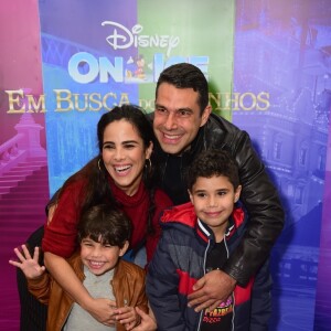 Wanessa Camargo é mulher de Marcus Buaiz, pai de seus filhos, José Marcus (de 9 anos) e João Francisco (de 6)