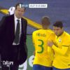 O zagueiro Thiago Silva entrou em campo no lugar de Miranda, aos 27 minutos do primeiro tempo do amistoso entre Brasil e Áustria