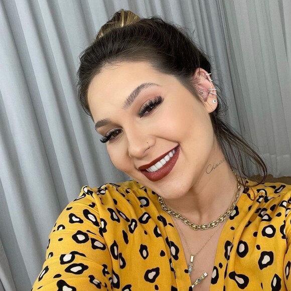 Virgínia Fonseca escolheu look com mesma estampa que o body da filha, Maria Alice
