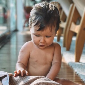 Zyan é o filho mais novo de Giovanna Ewbank