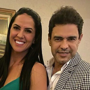 Zezé Di Camargo sobre filho com Graciele Lacerda: 'Daqui há um mês pode ser que a gente dê uma notícia'