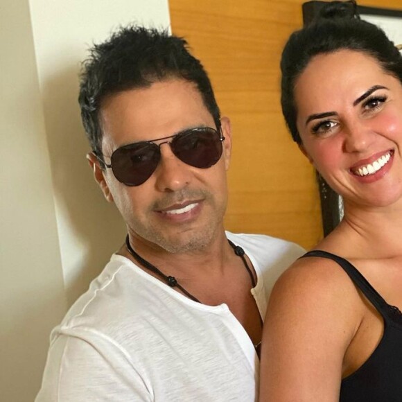 Zezé Di Camargo disse que filho com Graciele Lacerda 'está encomendado'