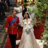 O Instagram oficial do Duque e da Duquesa de Cambridge publicou foto de Kate Middleton com o pai no dia de seu casamento