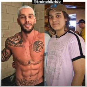 Lucas Lucco compartilha foto de adolescência e choca web com diferença na aparência
