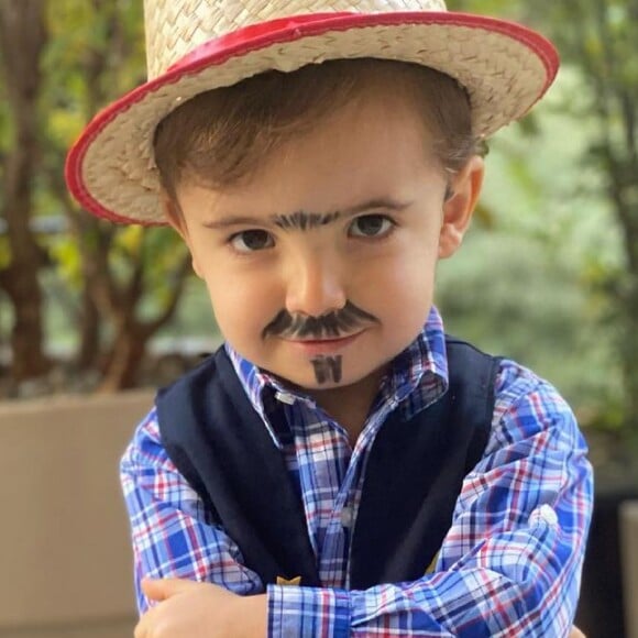 João Pedro, de 2 anos, é primogênito de Milena Toscano e Pedro Ozores