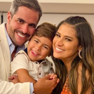 Henry é filho de Simone e Kaká Diniz