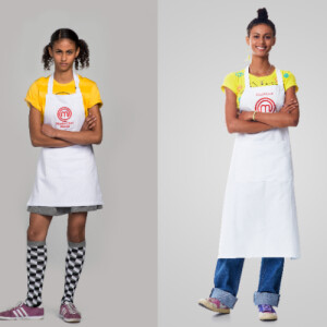 'Antes e depos': Daphne do Masterchef Júnior 2015 volta para a nova temporada do Masterchef Brasil