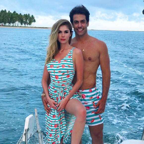 Bárbara Evans e Gustavo Theodoro estão casados desde 2020