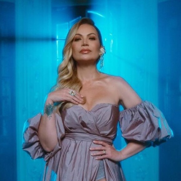 Solange Almeida em foto para o clipe de 'Eclipse do Meu Coração'