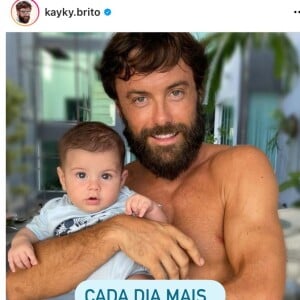 Kayky Brito, irmão de Sthefany Brito, chama atenção por semelhança com filho da atriz