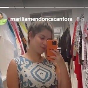 Marília Mendonça emagreceu 21kg após o nascimento do filho