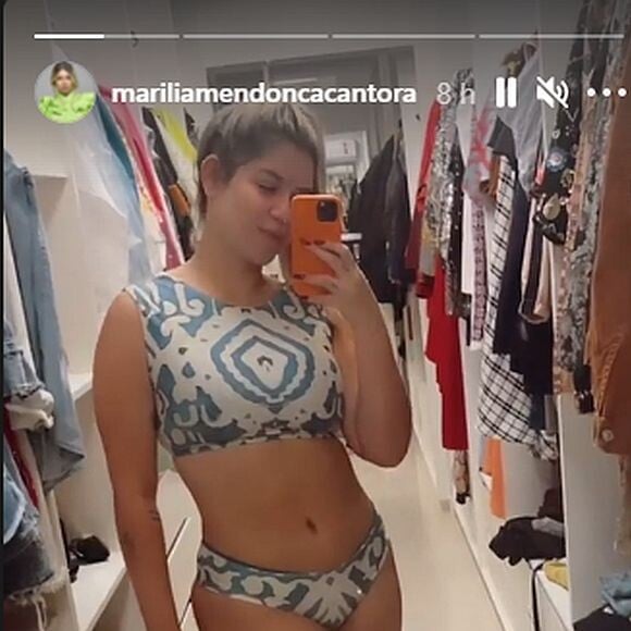 Marília Mendonça emagreceu 21kg após o nascimento do filho