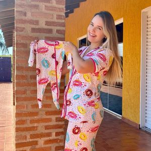 Thaeme Mariôto está grávida de Ivy, sua segunda filha