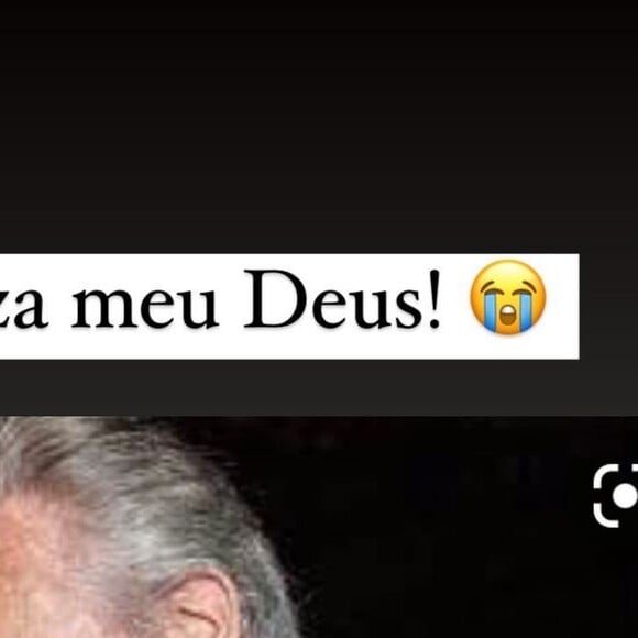 Gabi Martins lamenta morte de Tarcísio Meira: 'Tristeza'