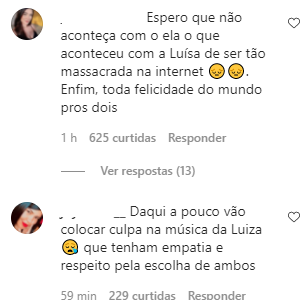 Internautas acreditam que fãs vão começar a culpar Luísa Sonza pelo término de Whindersson