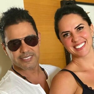 Graciele Lacerda se declarou ao noivo, Zezé Di Camargo: 'Feliz niver, mô! Que Deus te dê muita saúde!'