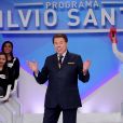 Silvio Santos  se manteve humorado durante todo o período no hospital  