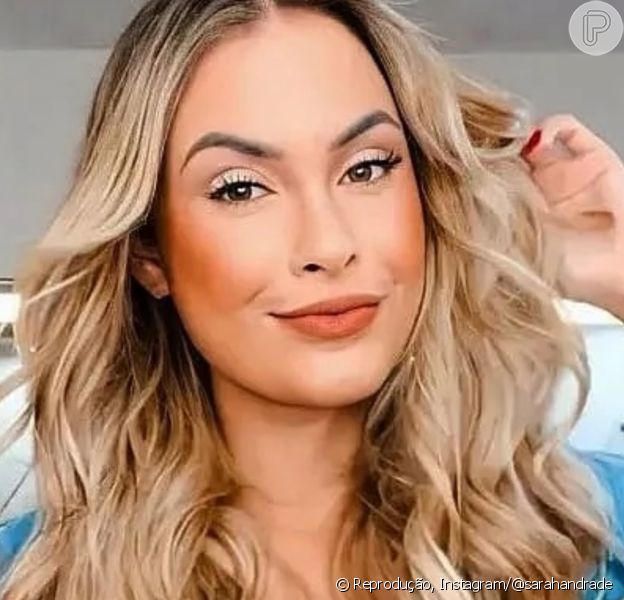 Ex-BBB Sarah Andrade surge mais loira e Lucas Viana aprova visual renovado: 'Radiante'
