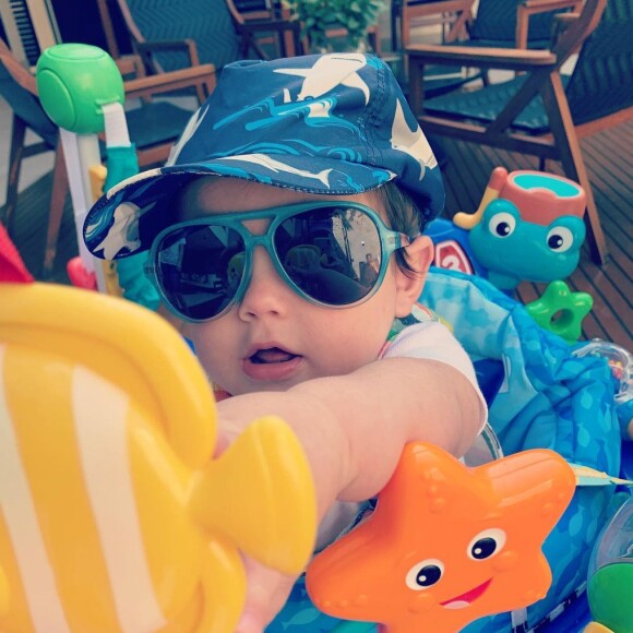 Filho de Sthefany Brito chamou atenção por tamanho em foto