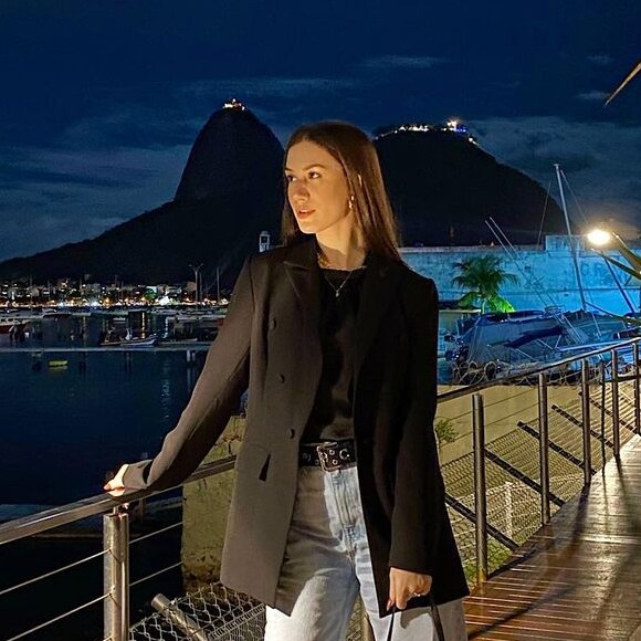 Thaisa Carvalho negou ter sido barrada em camarim de Fiuk após show