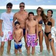  Marcio Garcia tem quatro filhos: Pedro, de 18 anos, Nina, de 16, Felipe, de 12, e João, de 7 