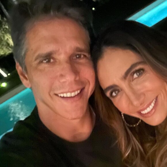 Marcio Garcia é casado com a nutricionista Andrea Santa Rosa Garcia