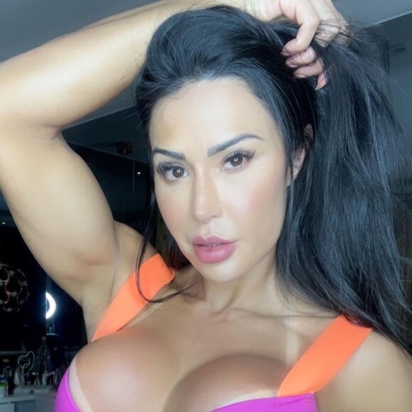 Gracyanne Barbosa disse que, atualmente, está pesando 83 Kg