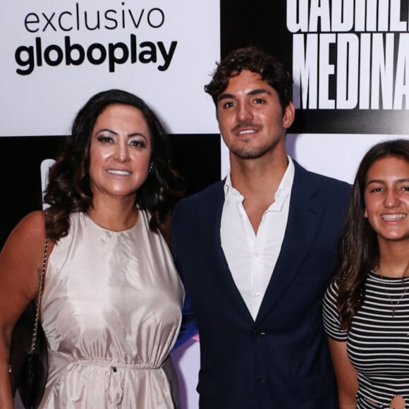 Gabriel Medina e mãe, Simone, entram em acordo para viver em paz