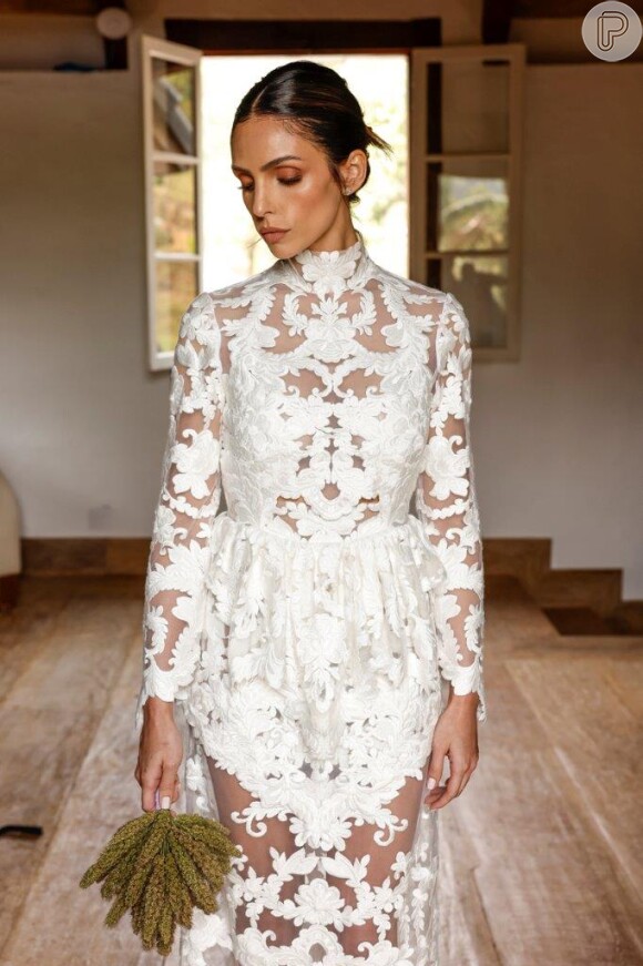Segundo vestido de casamento de Carol Celico foi feito pela mesma estilista da primeira cerimônia, Paula Raia