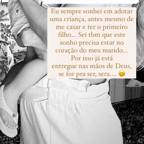 Biah Rodrigues admite sonho de adotar, mas afirma que decisão depende de Sorocaba
