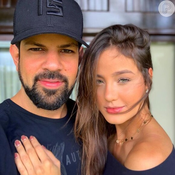 Biah Rodrigues se casou com Sorocaba em 2019, já grávida do primeiro filho