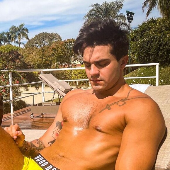 Luan Santana vem chamando atenção pelo corpo mais fino e maior quantidade de músculos