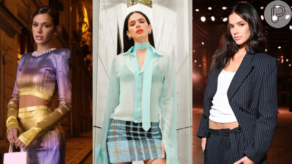 Moda de Bruna Marquezine: tudo sobre looks e tendências da atriz em viagem à Paris