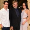 Edson Celulari já tem dois filhos: Sophia, de 18 anos, e Enzo, de 24, ambos frutos do casamento com Claudia Raia