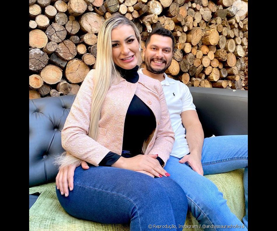 Andressa Urach anunciou volta da relação com o marido, Thiago Lopes dias após divórcio conturbado: &#039;Pelo bem da família&#039;