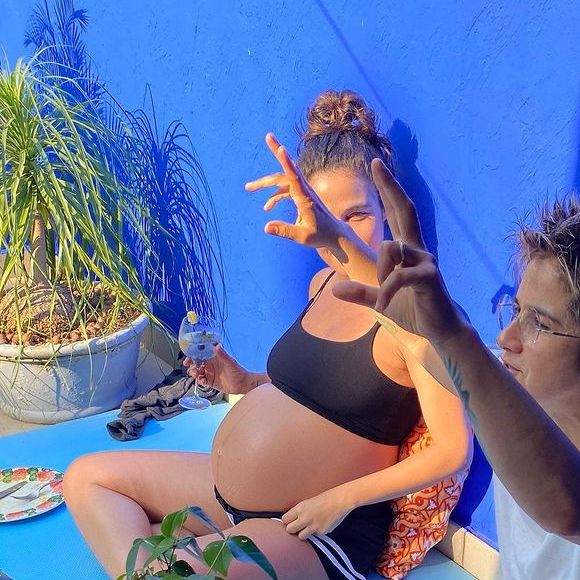 Nanda Costa e Lan Lanh estão na reta final da gravidez: filhas gêmeas devem nascer entre final de outubro e início de novembro