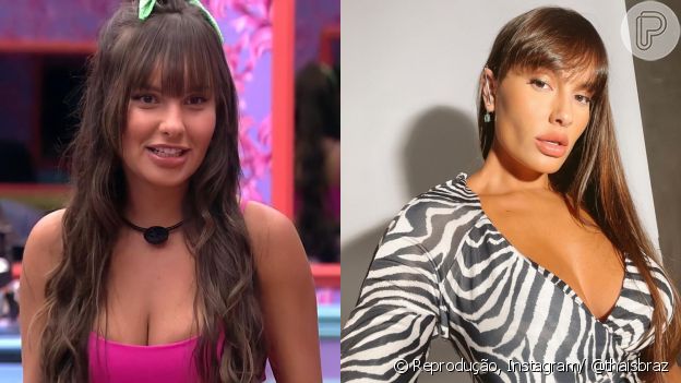O antes e depois de Thais Braz