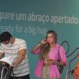   O novo flagra de Grazi Massafera e Alexandre Machafer aconteceu em um aeroporto do Rio de Janeiro  