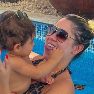 Marília Mendonça e Murilo Huff tiveram um filho, Leo, nascido em dezembro de 2019