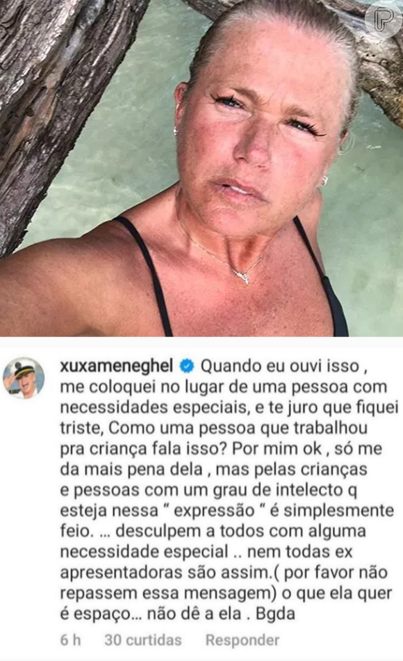 Xuxa detona Mara Maravilha: 'Só me dá mais pena dela'