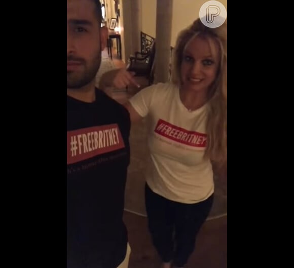 Vídeo de Britney Spears com camisa #FreeBritney foi publicado nesta sexta-feira