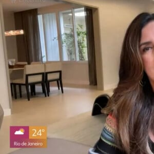 Fátima Bernardes brincou sobre cuidar com o ombro em dia de sol: 'Tudo fica melhor'