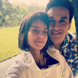  Andréia Horta anunciou o término do casamento com o humorista Marco Gonçalves em setembro de 2021